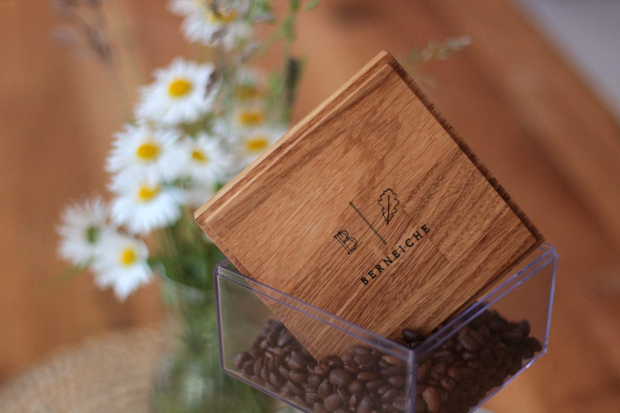 Deckel aus Holz für Eureka Mignon Kaffeemühlen